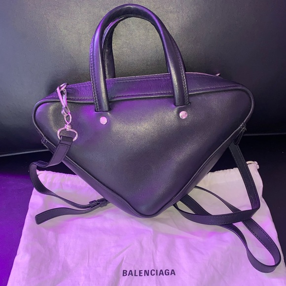 Balenciaga Triangle Bag, Black (Size Small) - Picture 3 of 9